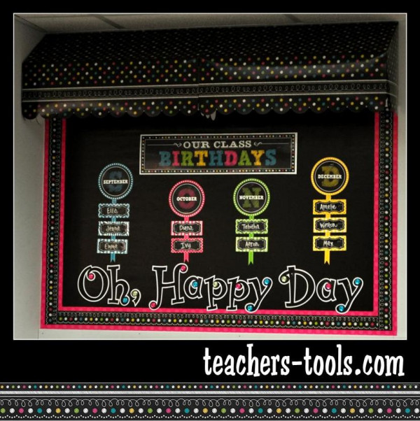 Chalkboard Brights Bulletin Boards Style Theme Chalkboard Brights Bulletin Boards Style Theme By Color Or
