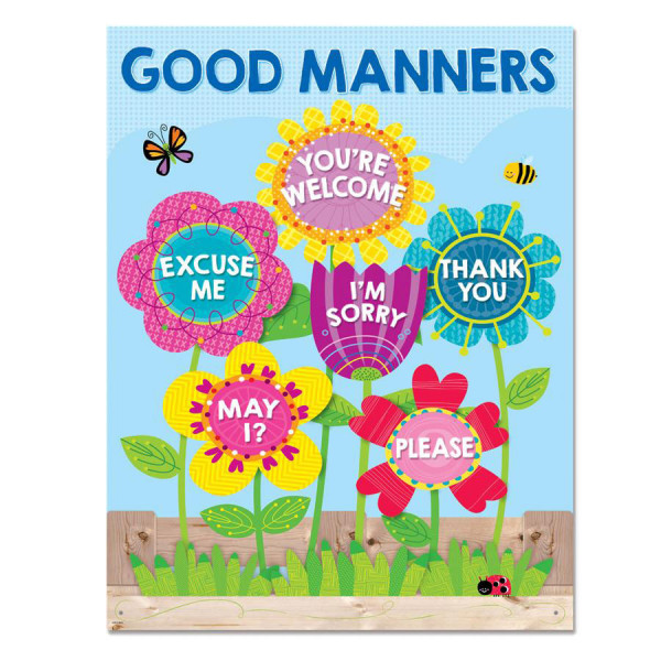 Garden Of Good Manners Poster