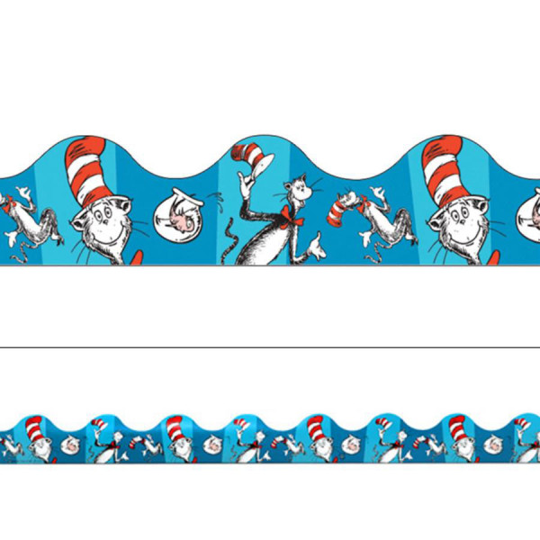 Dr Seuss Cat In The Hat Border Favorite Characters Children S