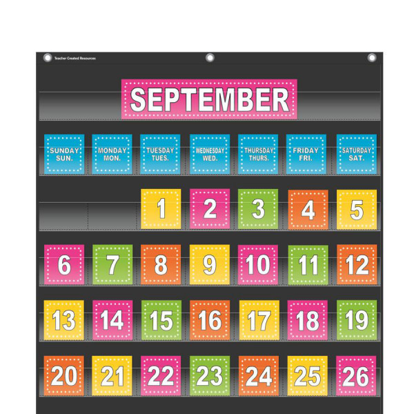 Teacher Calendar Pocket Chart