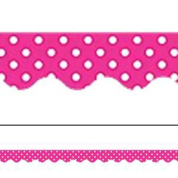 colorful dots border