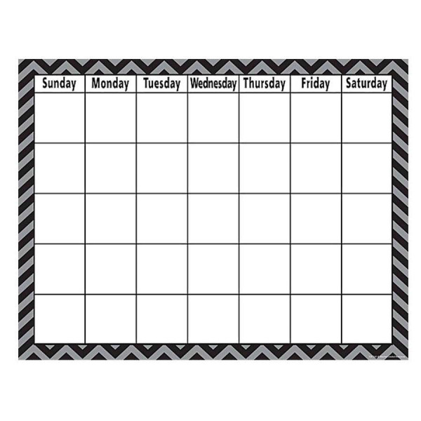 black gray chevron calendar calendars decoratives black calendars