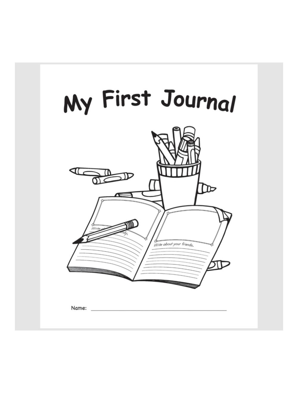 Writing Journal A [Book]