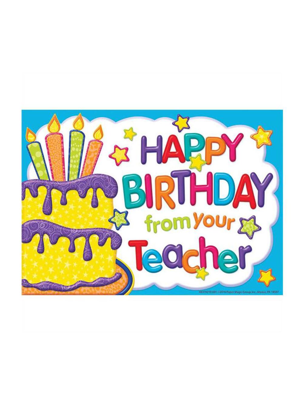 Postcards Happy Birthday To You Top Notch Teacher Products 