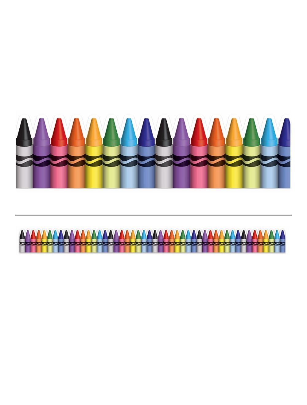 Crayola Crayons Extra Wide Border