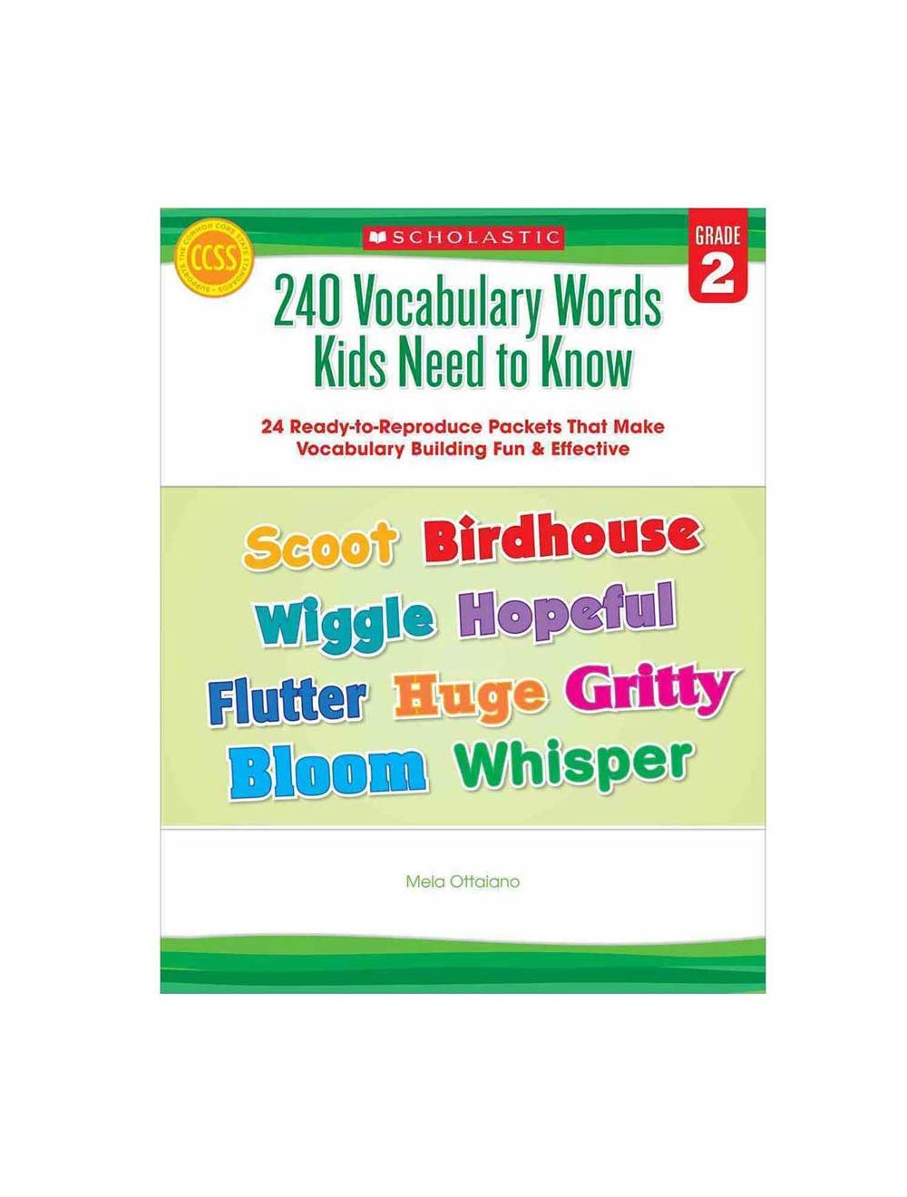 240 Vocabulary words kids need to know