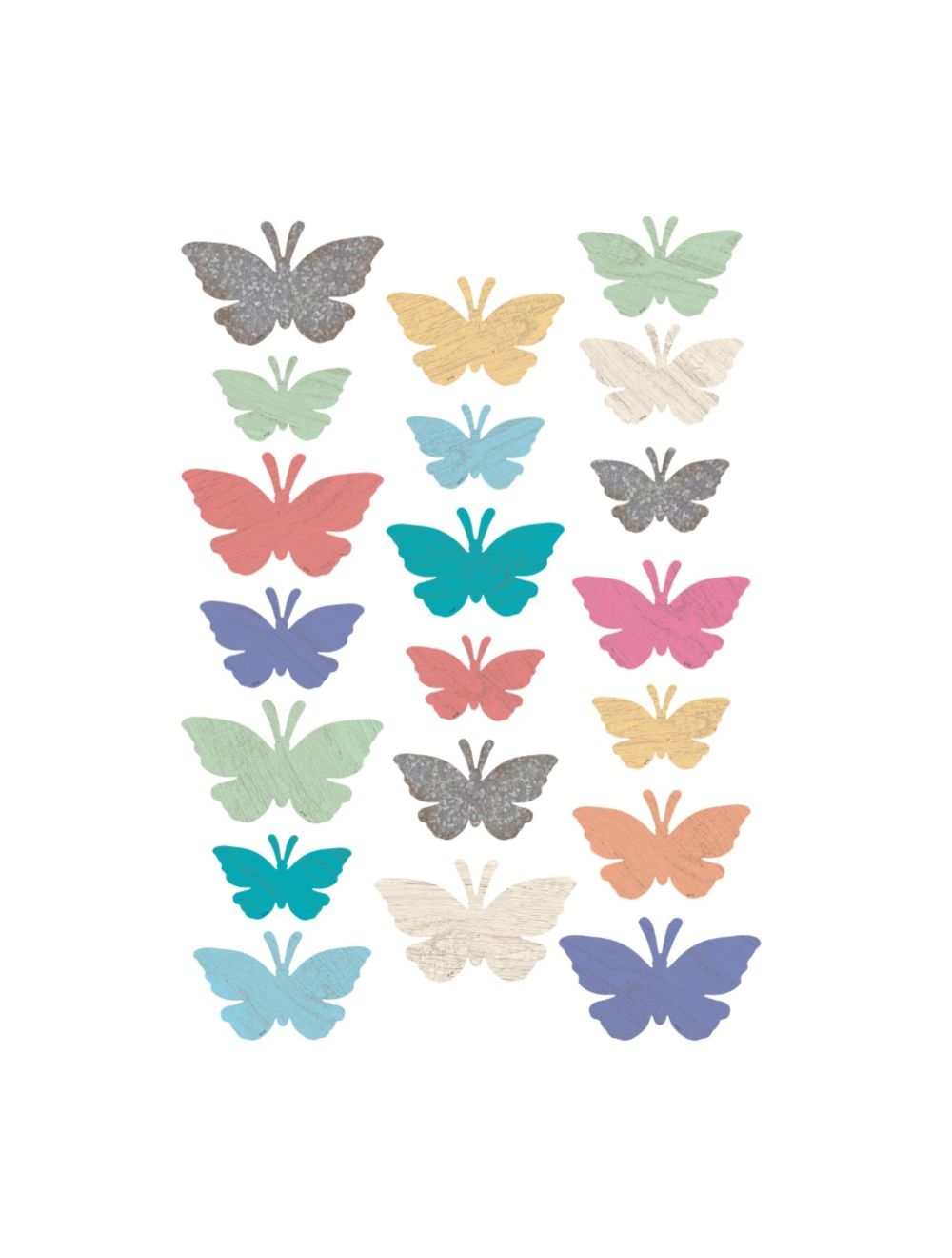 35pcs Butterfly Cutouts Paper Butterflies Bulletin Board Decorations School  Paper Cutouts