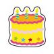 Birthday Cake Mini Cut-Outs