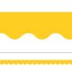 Yellow Gold Scalloped Border
