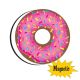 Donut Magnetic Whiteboard Eraser