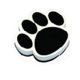 Black Paw Print Magnetic Whiteboard Eraser