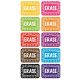 Chalk Loop Mini Whiteboard Erasers