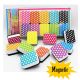 Polka Dots Mini Magnetic Whiteboard Erasers