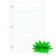 Notebook Paper Poly Small Poster