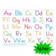 Manuscript Alphabet Smart Poly PosterMat