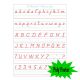D'Nealian Manuscript Alphabet Smart Poly PosterMat