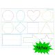 Shapes Tracing Smart Poly PosterMat