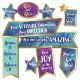 Galaxy Motiviational Signs Mini Bulletin Board