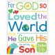 For God So Loved the World (John 3:16) Poster