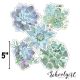 Schoolgirl Style Simply Stylish Succulent Cut-Outs