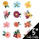 Grow Together Flower Cut-Outs