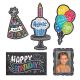 Chalk It Up! Happy Birthday Mini Bulletin Board