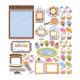 Dots on Chocolate Sweet Shoppe Bulletin Board Set