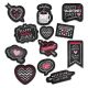Valentine's Day Chalk Stickers