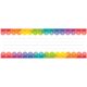 Painted Palette Rainbow Scallops Nameplates