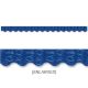 Mid-Century Mod Navy X's and O's Border