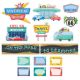 Mid-Century Mod On the Road Mini Bulletin Bd