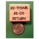 Re-Think, Re-Do, Return Stamp
