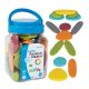 Junior Rainbow Pebbles Mini Jar - Earth Colors