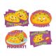 Taco Scented Jumbo Stickers