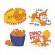 Chicken Nuggets Scented Jumbo Stickers