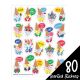 Dessert Gnomes Scented Stickers-Candy