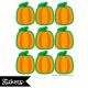 Fall Pumpkin Giant Stickers