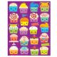 Cupcakes Scented Stickers