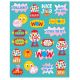 Bubble Gum Scented Stickers