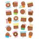 Chocolate Scented Stickers