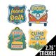 Adventurer Sticker Badges