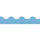 A Close-Knit Class Blue Pointelle Border