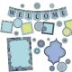 Blue Harmony Welcome Bulletin Board