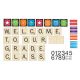 Scrabble Welcome To Our Class Mini Bulletin Board