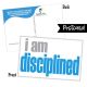 I Am Disciplined Postcard