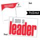 I Am a Leader Postcard