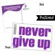 I Never Give Up Postcard