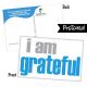 I Am Grateful Postcard