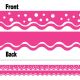 Happy Hot Pink 2-Sided Border