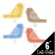 Good to Grow Garden Birds Cut-Outs